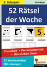 52 Rätsel der Woche / 5. Schuljahr - Dirk Meyer - 9783866320444