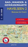 Rad-, Wander- und Gewässerkarte Havelseen 2: Beetzsee -  - 9783866364073