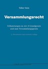 Versammlungsrecht - Volker Stein - 9783866765818