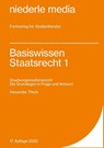 Basiswissen Staatsrecht I. Staatsorganisationsrecht - Alexander Thiele - 9783867240703