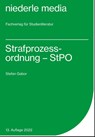 Strafprozessordnung - StPO - - Stefan Gabor - 9783867241281