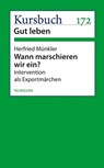 Wann marschieren wir ein? - Herfried Münkler - 9783867742474