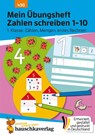Mein Übungsheft Zahlen schreiben lernen 1-10 - Vorschule, Schulanfang, 1. Klasse: Zählen, Mengen, erstes Rechnen - Ulrike Maier - 9783881004305