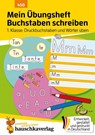 Mein Übungsheft Buchstaben schreiben lernen 1. Klasse: Druckbuchstaben und Wörter üben - Ulrike Maier - 9783881004503