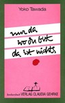 Nur da wo du bist da ist nichts - Yoko Tawada - 9783887690304
