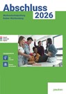 Abschluss 2026 - Werkrealschulprüfung Baden-Württemberg - Lösungsband - Deutsch, Mathematik und Englisch - Bergmoser Höller Verlag AG - 9783889978806