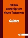 Grundzüge des Neuen Testaments - Galater - F. B. Hole - 9783892875178