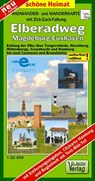 Radwander- und Wanderkarte mit Zick-Zack-Faltung Elberadweg, Magdeburg-Cuxhaven -  - 9783895912351