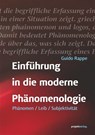 Einführung in die moderne Phänomenologie - Guido Rappe - 9783897334441