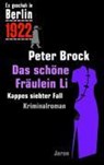 Es geschah in Berlin 1922 Das schöne Fräulein Li - Peter Brock - 9783897736009