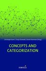 Concepts and Categorization - David Hommen - 9783897850743
