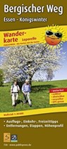 Bergischer Weg, hiking map 1:30,000 -  - 9783899207309