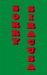 Sorry Siracusa - Residency Sorry Press®&nbsp - 9783910265219