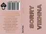 Sorry Vienna - Residency Sorry Press®&nbsp - 9783910265257