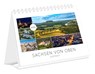 Kalender Sachsen von oben kompakt 2026 -  - 9783910680050