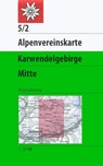 DAV Alpenvereinskarte 05/2 Karwendelgebirge Mitte 1 : 25 000 -  - 9783928777216