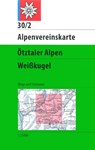 DAV Alpenvereinskarte 30/2 Ötztaler Alpen Weißkugel 1 : 25 000 -  - 9783928777391