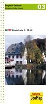 Wipperfürth, Lüdenscheid, Meinerzhagen, topographische Wanderkarte NRW -  - 9783936184594