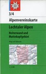 DAV Alpenvereinskarte 03/4 Lechtaler Alpen Heiterwand und Muttekopfgebiet 1 : 25 000 -  - 9783937530963