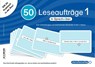 50 Leseaufträge in der Box - Katrin Langhans - 9783939293101