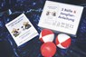 3 Bälle & Jonglier-Anleitung (rot-weiß, rot, rot-weiß) -  - 9783940965271