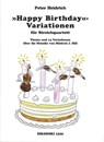 Happy Birthday - Variationen - Peter Heidrich - 9783940982339