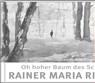 Oh hoher Baum des Schauns - Rainer Maria Rilke ; Hans-Jürgen Gaudeck - 9783941683464