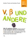 V, ß und andere - Günther Thomé ; Dorothea Thomé - 9783942122429