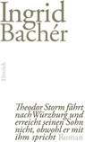 Theodor Storm fährt nach Würzburg und erreicht seinen Sohn nicht, obwohl er mit ihm spricht - Ingrid Bachér - 9783943941418