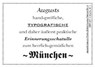 Augusts Erinnerungsschatulle München -  - 9783944334363