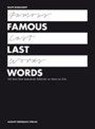 Famous Last Words - BURKHARDT,  Ralph - 9783944334974