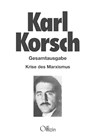 Krise des Marxismus - Karl Korsch - 9783945447383