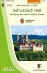 Schwäbisch Hall - Mittleres Kochertal, Haller Ebene. Wanderkarte 1:25.000 -  - 9783947486021
