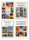 Das komplette Kartenset NAMIBIA Plus (4-teilig) - Claudia Du Plessis ; Wynand Du Plessis - 9783947895441