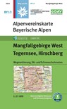 Mangfallgebirge West, Tegernsee, Hirschberg 1:25.000 -  - 9783948256142
