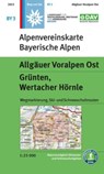 Algauer Voralpen Ost walk+ski Grunten, Wertacher Hornle -  - 9783948256388