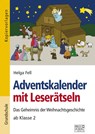 Adventskalender mit Leserätseln - Helga Fell - 9783956600753