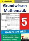 Grundwissen Mathematik 5. Schuljahr - Dirk Meyer - 9783956865107