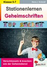 Stationenlernen Geheimschriften - Hans-J. Schmidt - 9783956867415