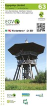 NRW-Wanderkarte 63 Eggegebirge (Nordteil) 1:25.000 -  - 9783959650366