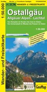 Ostallgäu, Allgäuer Alpen, Lechtal Wander- und Freizeitkarte -  - 9783959650540
