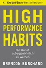 High Performance Habits - Brendon Burchard - 9783959723213