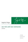 (so viel zeit hat niemand) - Siegfried Völlger - 9783962330750