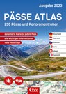 PÄSSE ATLAS 2023 - Bikerbetten - TVV Touristik Verlag GmbH - 9783965990395