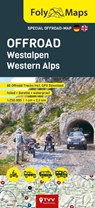 FolyMaps OFFROAD Western Alps 1:250,000 -  - 9783965990715