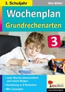 Wochenplan Grundrechenarten / Klasse 3 - Mila Müller - 9783966241571