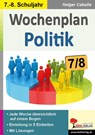 Wochenplan Politik / Klasse 7-8 - Holger Cebulla - 9783966242653