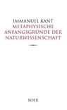Metaphysische Anfangsgründe der Naturwissenschaft - Immanuel Kant - 9783966621007