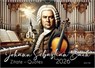Der Johann-Sebastian-Bach-Zitate-Kalender, ein Musik-Kalender 2026, DIN A4 -  - 9783969031186