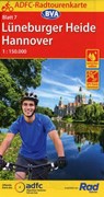ADFC-Radtourenkarte 7 Lüneburger Heide /Hannover 1:150.000, reiß- und wetterfest, E-Bike geeignet, GPS-Tracks Download -  - 9783969900413
